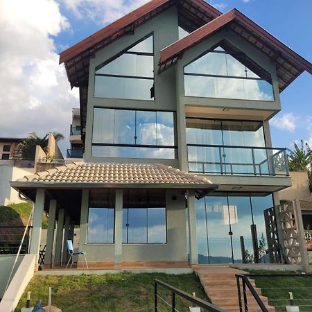 Villa Casa Nova, Piscina E Vista Para As Montanhas Águas de Lindóia Exterior foto